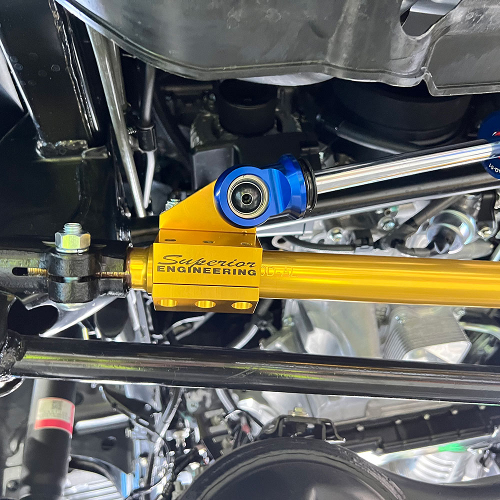 Superior Billet Series 7075 - T6 Alloy Drag Link Solid Bar Suitable For Toyota LandCruiser 79 Series Single Cab 2016 on (Wide Body) Adjustable - 79DRAG8SC-AL